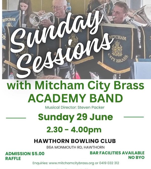 Sunday Sessions with MCB Academy Band