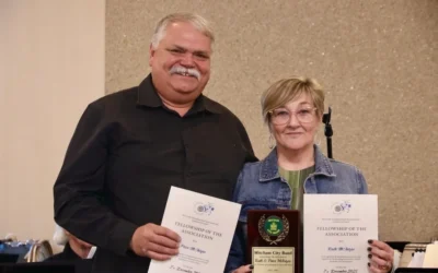 Peter and Ruth McIntyre – 50 years service